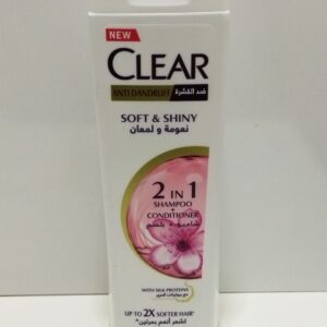 CLEAR SHAMPOOING SOFT & SHINY 2IN1 360ML