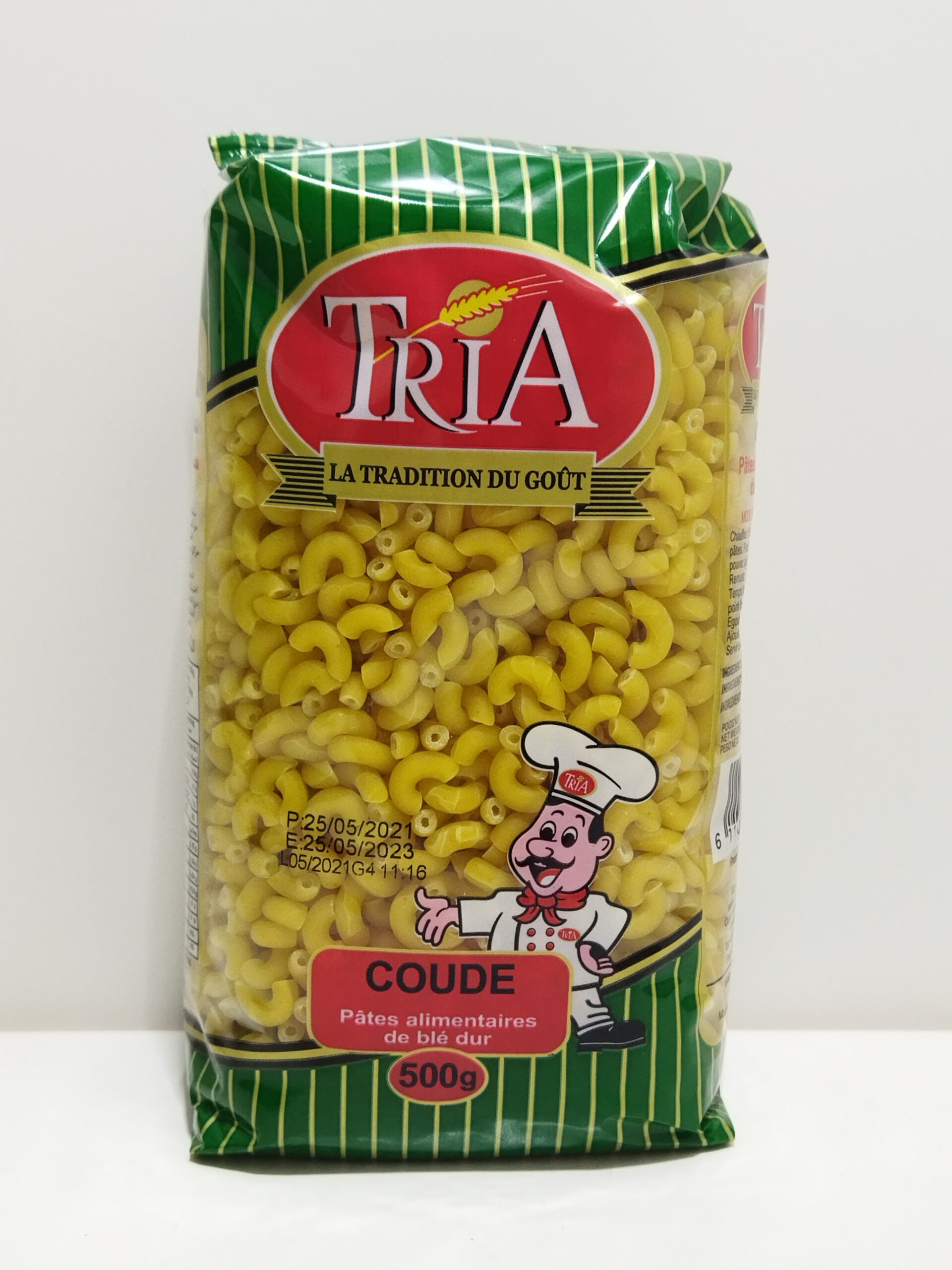 Torsette - Pâtes alimentaires de blé dur - Tria - 500g
