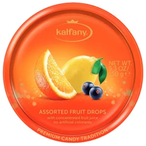 KALFANY BONBONS ASSORTED FRUIT DROPS 150G