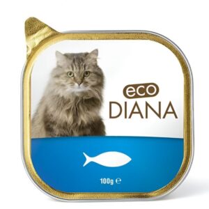 PATE CHAT DIANA ECO POISSON 100G