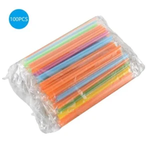 PAILLE POUR  BOISSON 100 PCS