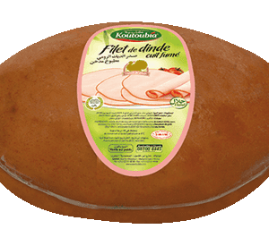 FILET DE DINDE FUME KOUTOUBIA 1KG