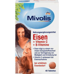 EISEN+VITAMINE C +B MIVOLIS 40T