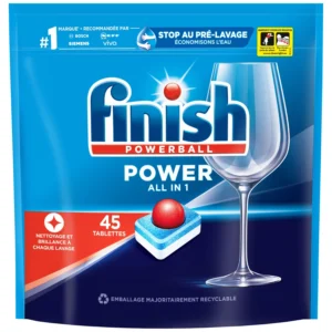 FINISH POWER ALL IN 1 45 TABLETTES 720G