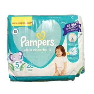 COUCHE BEBE PAMPERS 28C N5