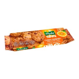 COOKIES INTEGRALE MUESLI ORANGE 120G FLORBU