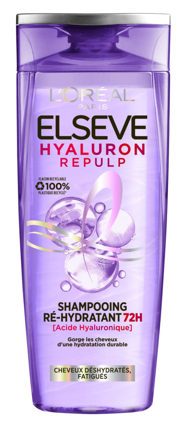 SHAMPOOING HYDRATANT HYALURON ELSEVE L'OREAL 400ML
