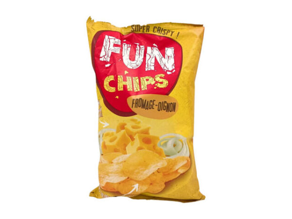CHIPS FROMAGE OIGNON FUN 85G