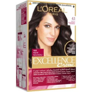 EXCELLENCE COLORATION TRIPLE SOIN PROFOUND BROWN 4.1