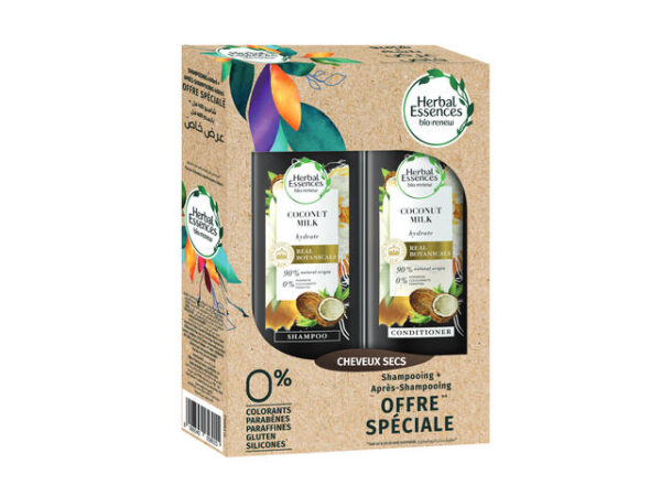 PACK HERBAL ESSENCES COCONUT MILK