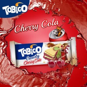 BISCUIT CROUSTY CHERRY COLA TOBIGO 45G