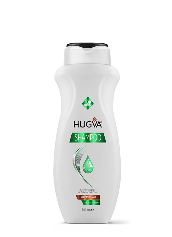 SHAMPO GREASY HAIR HUGVA 600ML