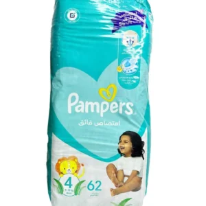 COUCHE BEBE PAMPERS JUNIOR N4 62U