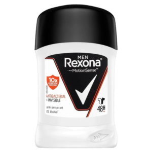 STICK REXONA  MEN ANTIBACTERIAL + INVISIBLE 48H 40G