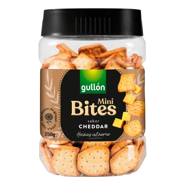 CRACKERS FLAVOUR - SABOR CHEDDAR GULLON 250G