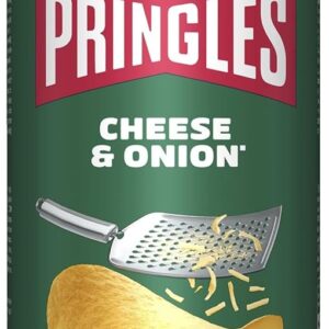 CHIPS CHEESE ET ONION PRINGLES 165G