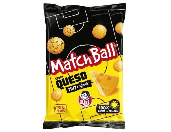 CHIPS MATCHBALL FROMAGE RISI 30G