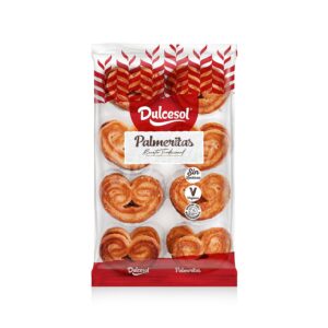 PALMERITAS SIN LACTOSA DULCESOL 180G