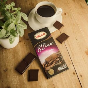 VALOR CHOCOLAT  82% CACAO SUPREME DARK  100G