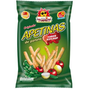 PATATA APETINAS SABOR KETCHUP 90G