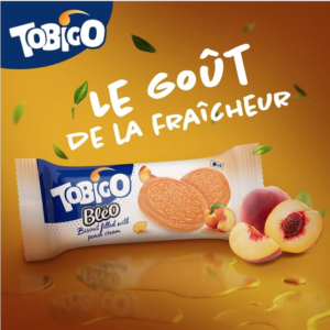 BISCUIT PEACH BLEO TOBIGO 42G