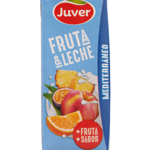 JUS JUVER MEDITERRANEO FRUTA+LECHE 200ML