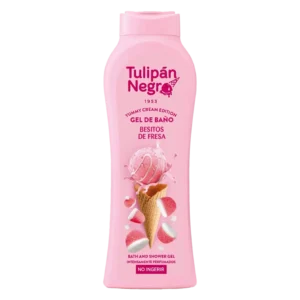 GEL DOUCHE BESITOS DE FRESA TULIPAN NEGRO 720ML