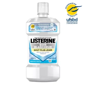 BAIN BOUCHE LISTERINE SOIN BLANCHEUR 500ML