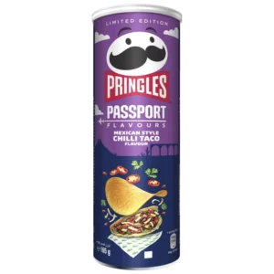 CHIPS CHILLI TACO PRINGLES 165G