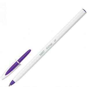 STYLO CRISTAL BIC MAUVE