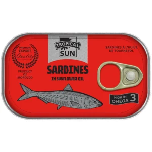 SARDINE TROPICAL HUILE 125G