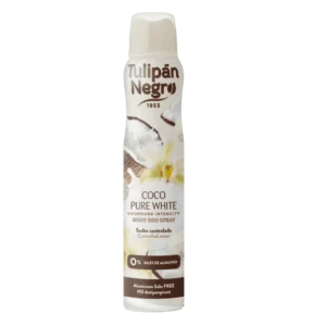 DEODORANT COCO PURE WHITE TULIPAN NEGRO 200ML