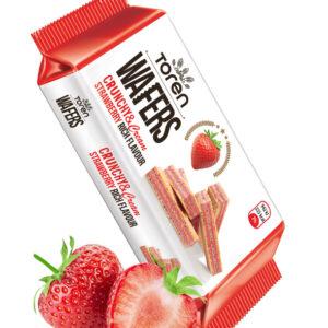 WAFERS STRAWBERRY TOREN 52G