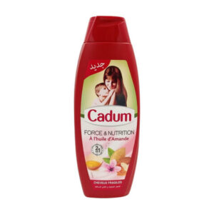 SHAMPOO CADUM FORCE & NUTRITION A L'HUILE D'AMANDE CHEVEUX FRAGILES 380ML