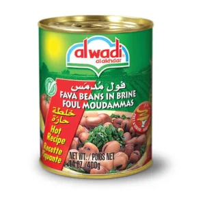 FOUL MOUDAMMAS ALWADI HOT RECIPE 400G