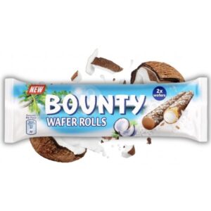 BISCUIT WAFER ROLLS BOUNTY 285G