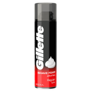 GILLETTE SHAVE FOAM REGULAR 200ML