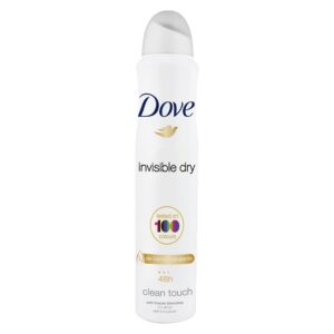 DEODORANT INVISIBLE DRY CLEAN TOUCH DOVE 250ML