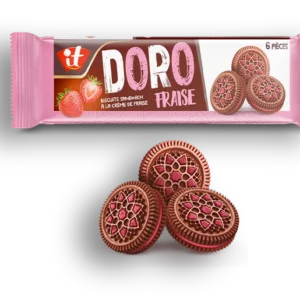 BISCUIT DORO FRAISE 6P 32G