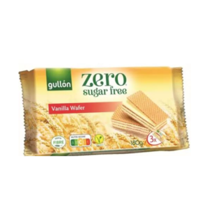 VANILLA WAFER ZERO SUGAR FREE GULLON 180G