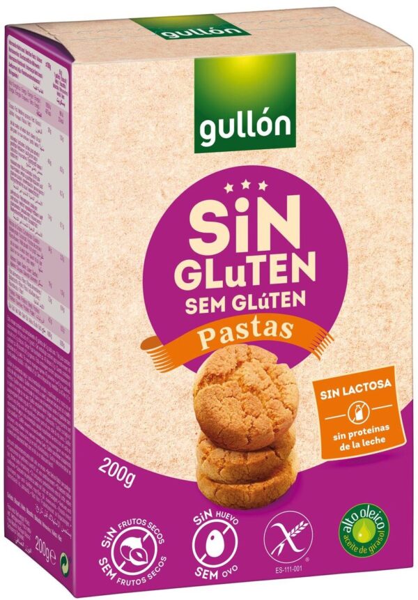 PASTAS SIN GLUTEN GULLON 200G