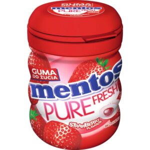 MENTOS PURE FRESH STRAWBERRY 60G 30U