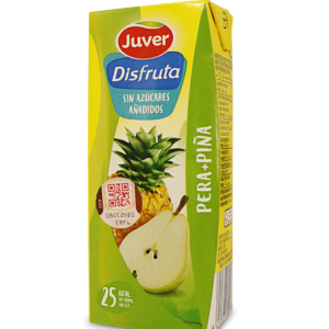 JUS JUVER PERA + PINA DISFRUTA 200ML