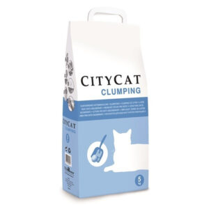 LITIERE POUR CHATS CITY CAT CLUMPING 5KG