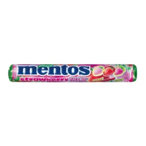 MENTOS STRAWBERRY MIX 38G--