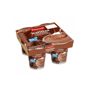 YAOURT NATILLAS CHOCOLATE PASCUAL 4X125G