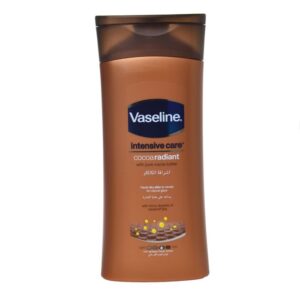 LAIT  COCOA RADIANT VASELINE 48H MOISTURE 200ML