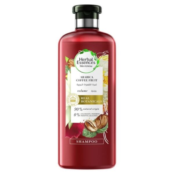 SHAMPOO ARABICA COFFEE FRUIT HERBAL ESSENCES 400ML