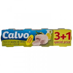 THON HUILE DE TOURNESOL CALVO 3+1