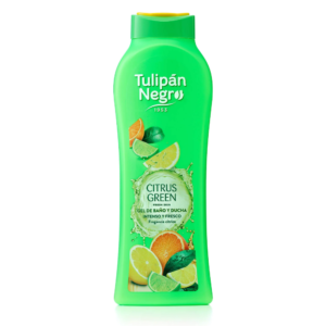 GEL DOUCHE CITRUS GREEN TULIPAN NEGRO 650ML